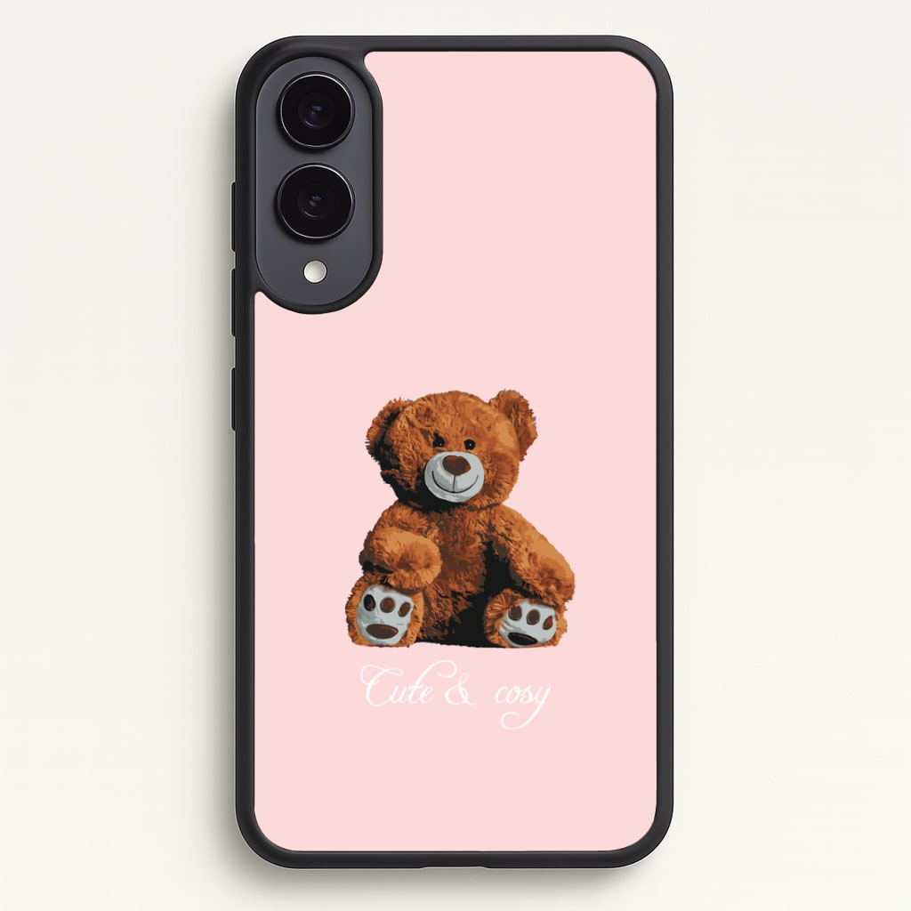 Cute And Cosy Teddy Bear Phone Case - Galaxy S25 Edge / Standard