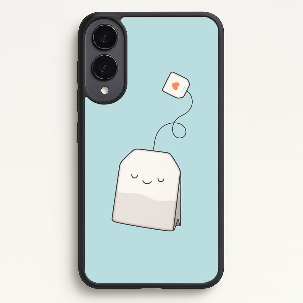 Tea Time - Cartoon Tea Bag Phone Case - Galaxy S25 Edge / Standard