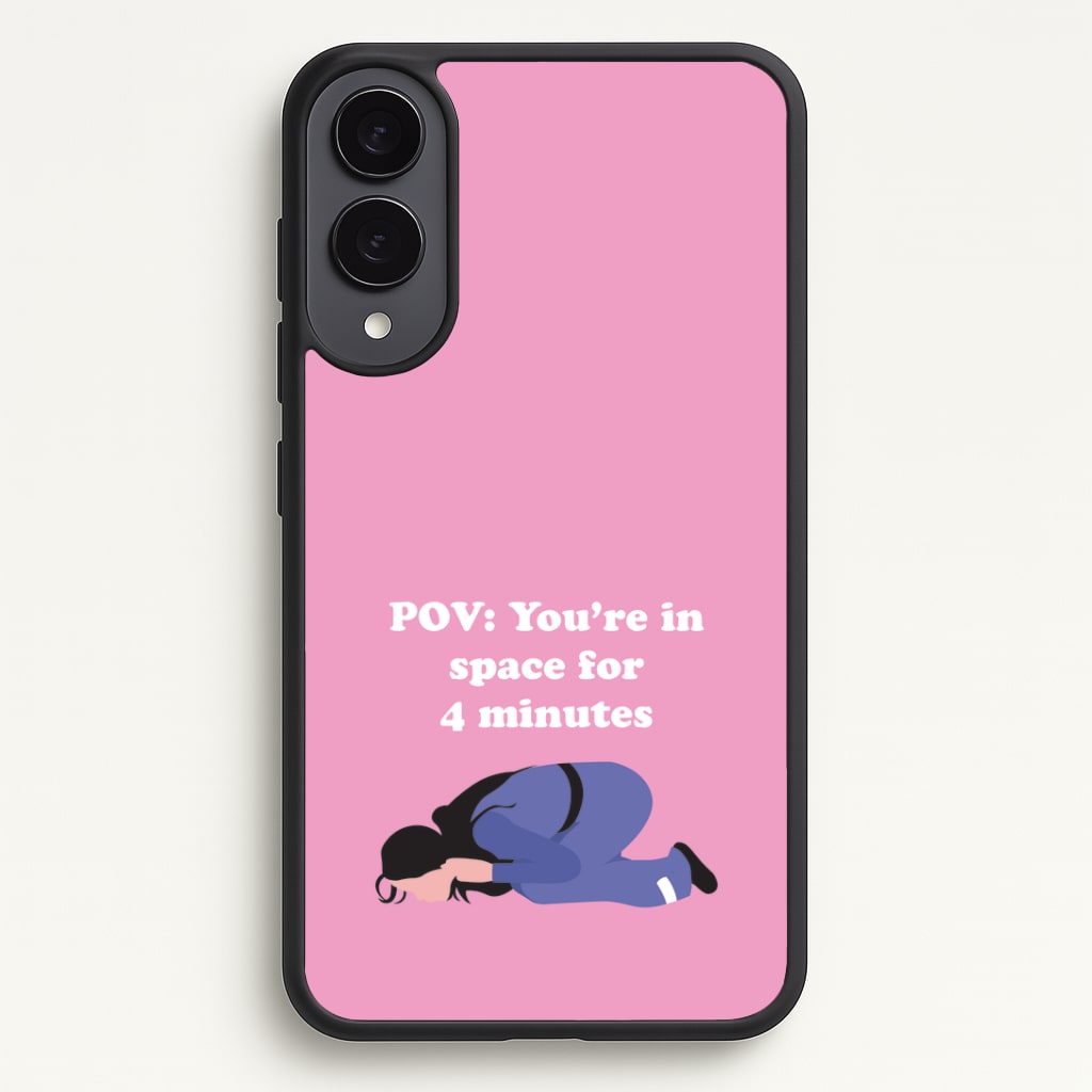 POV: You're In Space For 4 Minutes Phone Case - Galaxy S25 Edge / Standard