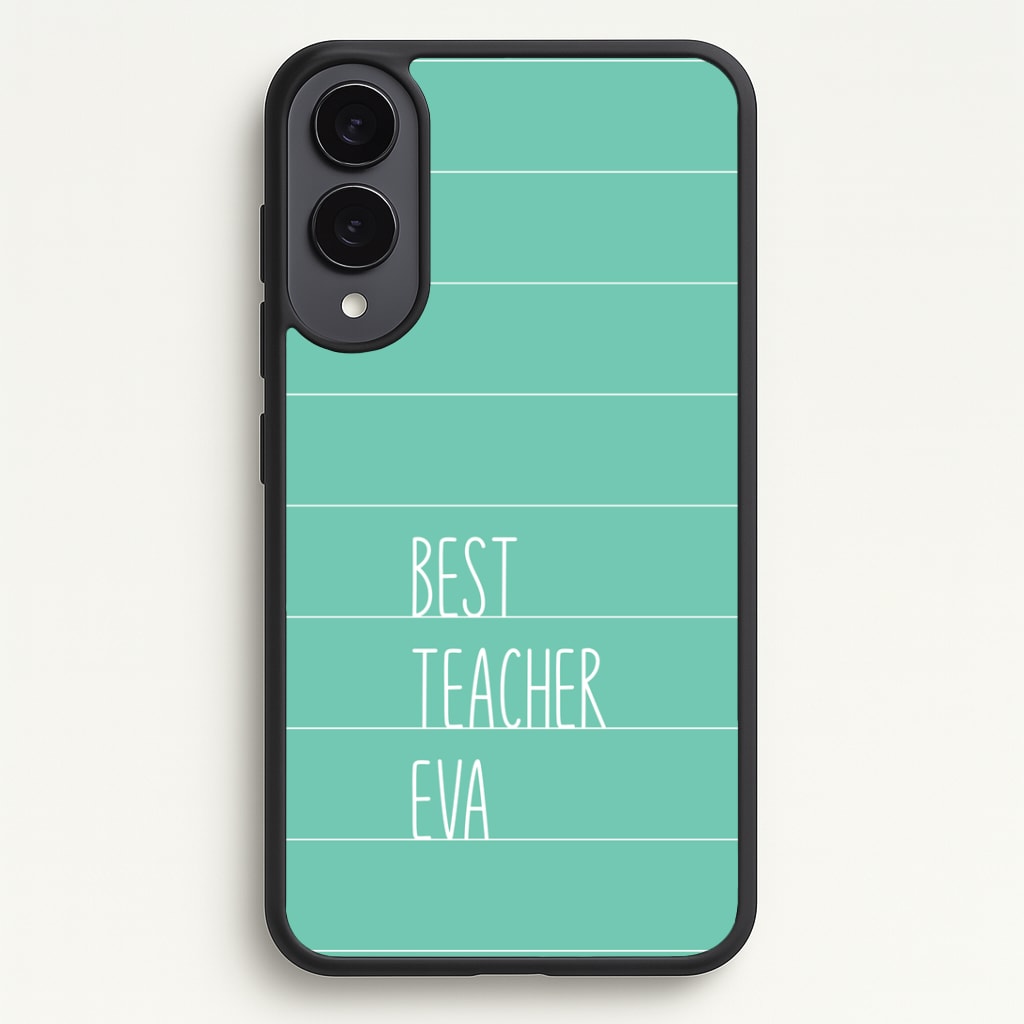 Best Teacher Eva Phone Case - Galaxy S25 Edge / Standard
