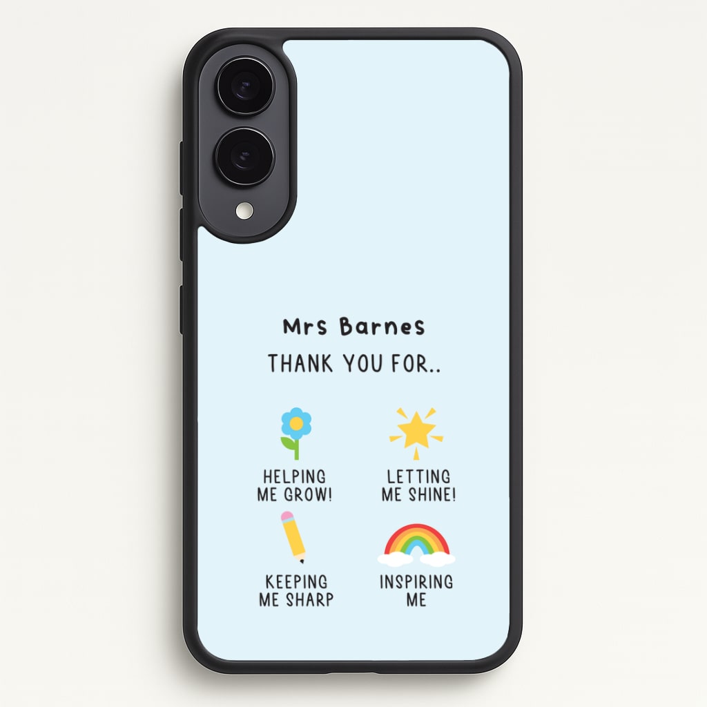 Thank You For Helping Me Phone Case - Galaxy S25 Edge / Standard