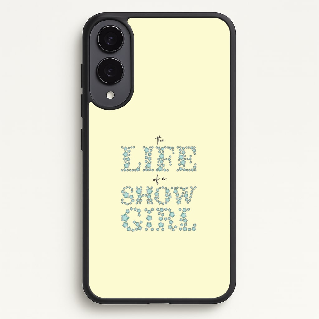 TLOAS Bedazzled Writing Phone Case - Galaxy S25 Edge / Standard