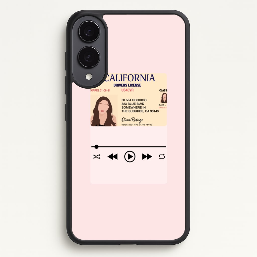 Drivers License - Olivia TikTok Phone Case - Galaxy S25 Edge / Standard