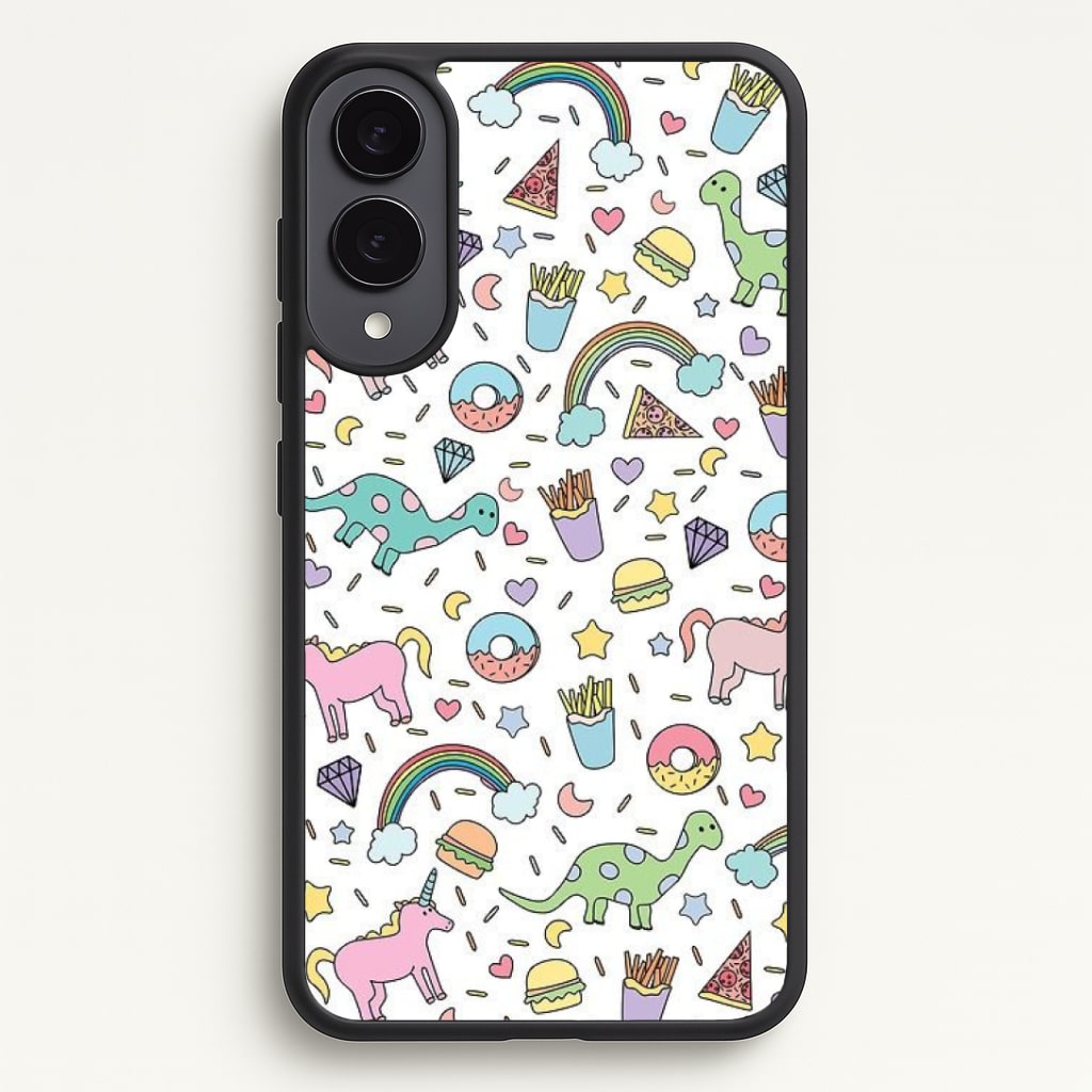 Tumblr Pattern Phone Case - Galaxy S25 Edge / Standard