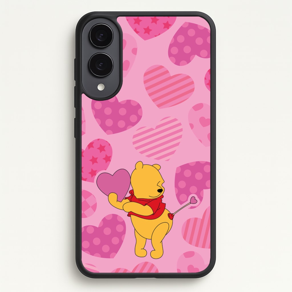 Cupid Pooh Valentine's Phone Case - Galaxy S25 Edge / Standard