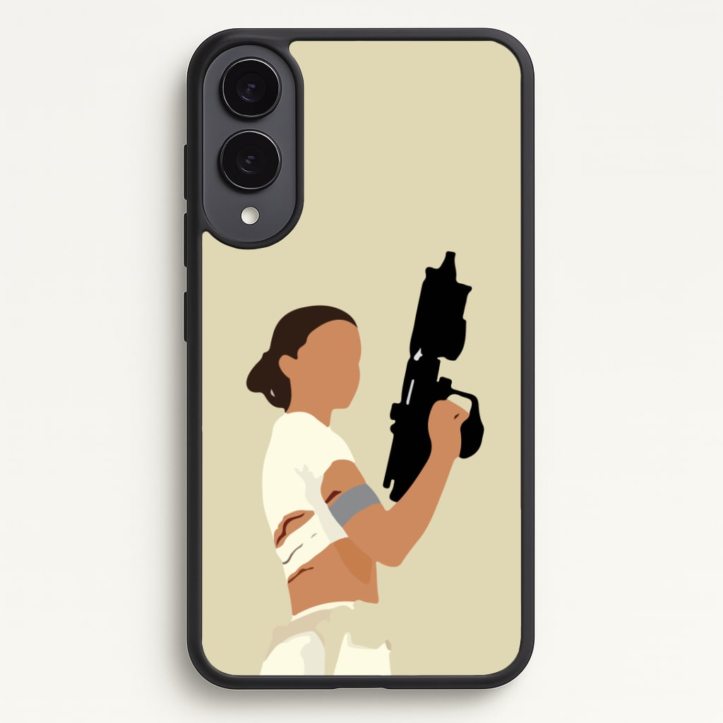 Leia With Gun Phone Case - Galaxy S25 Edge / Standard