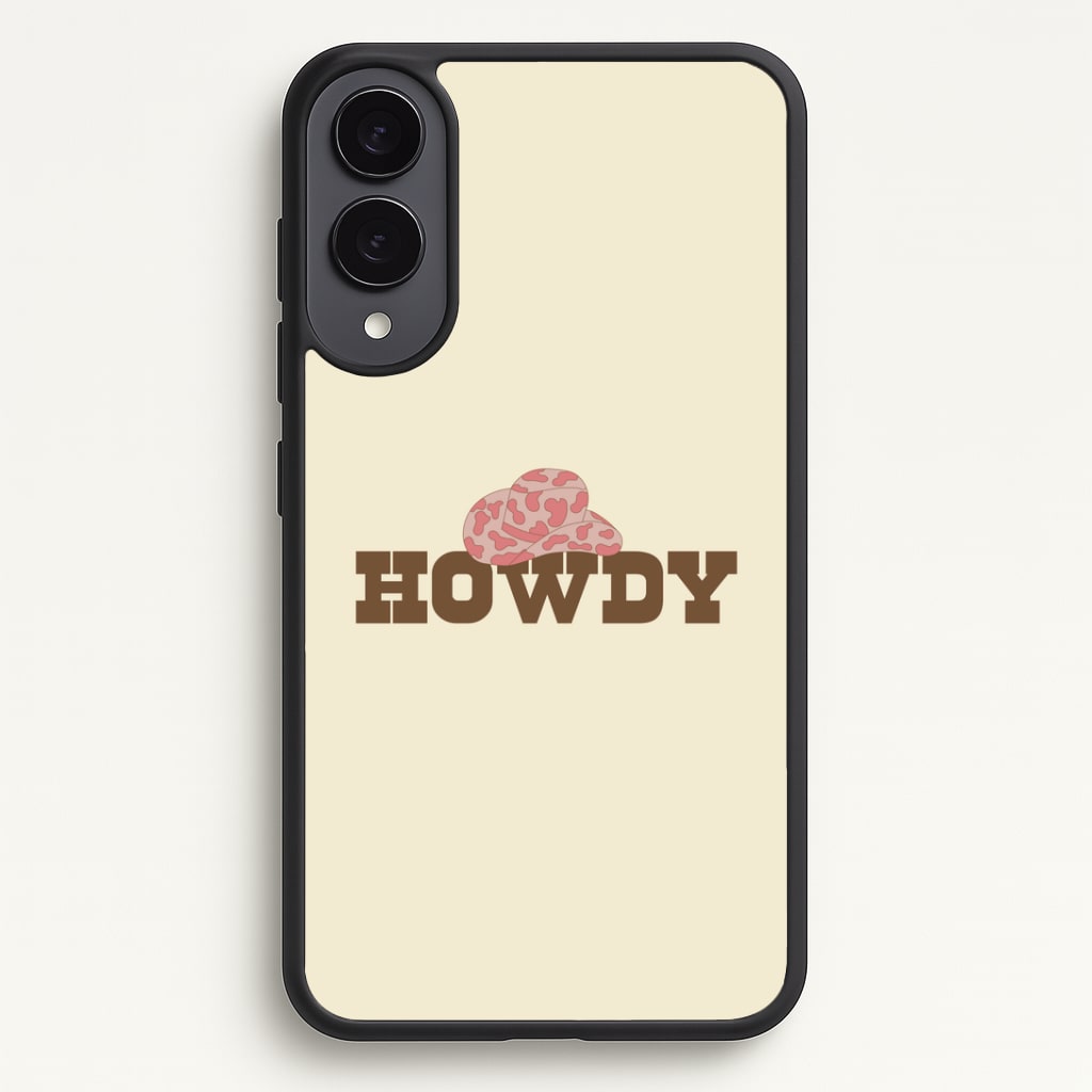 Howdy - Western Phone Case - Galaxy S25 Edge / Standard