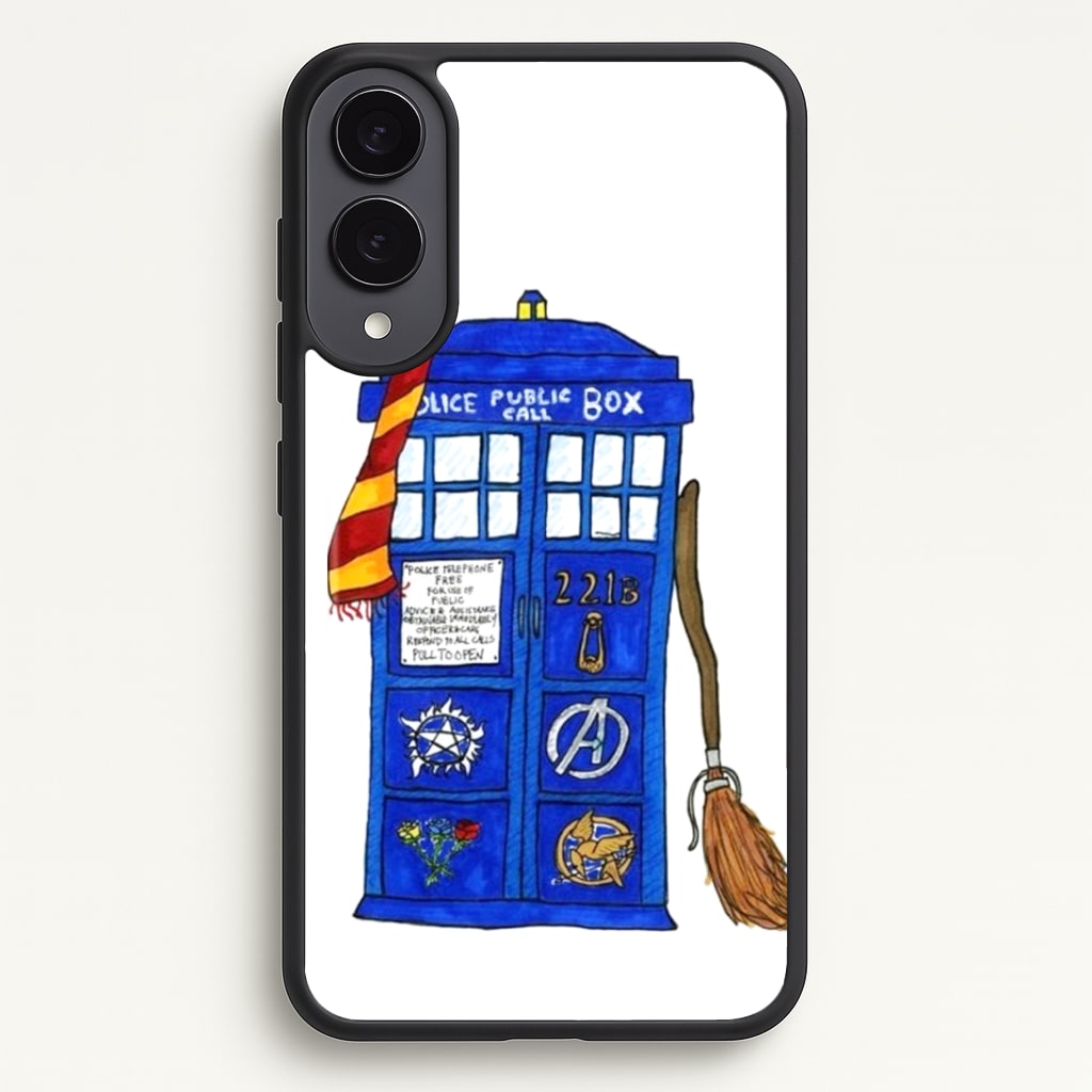 Multifandom Cartoon Phone Case - Galaxy S25 Edge / Standard
