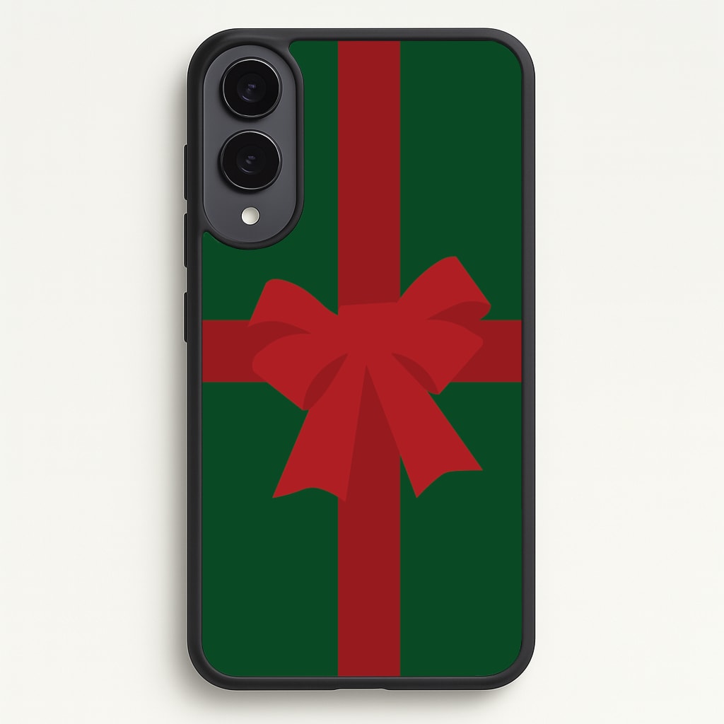 Xmas Bow - Christmas Patterns Phone Case - Galaxy S25 Edge / Standard