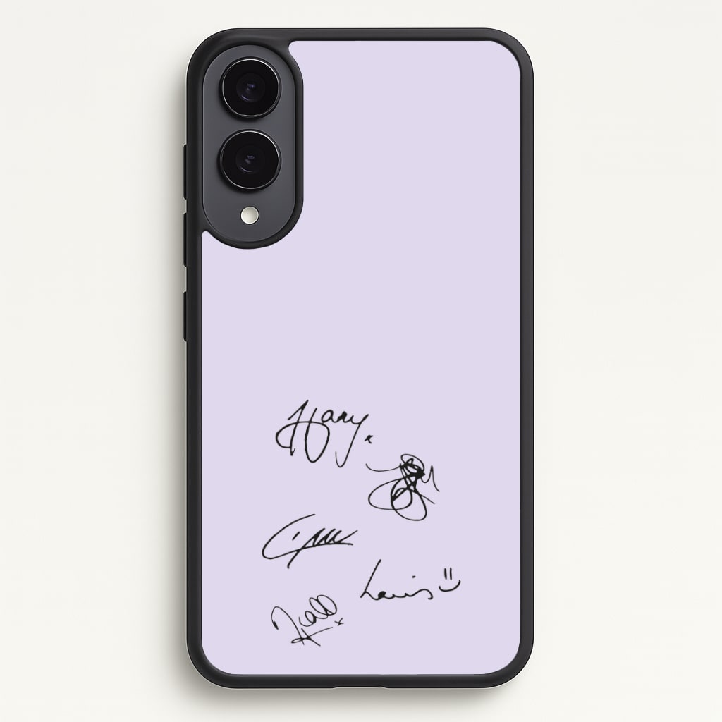 1D Signatures Phone Case - Galaxy S25 Edge / Standard