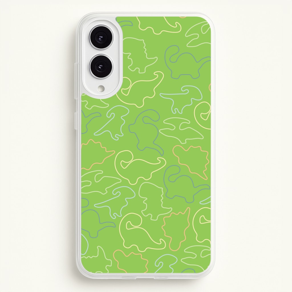 Outline Pattern - Dinosaurs Phone Case