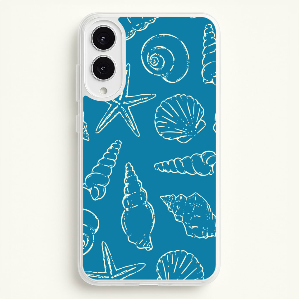 Sketched Shells Pattern Phone Case