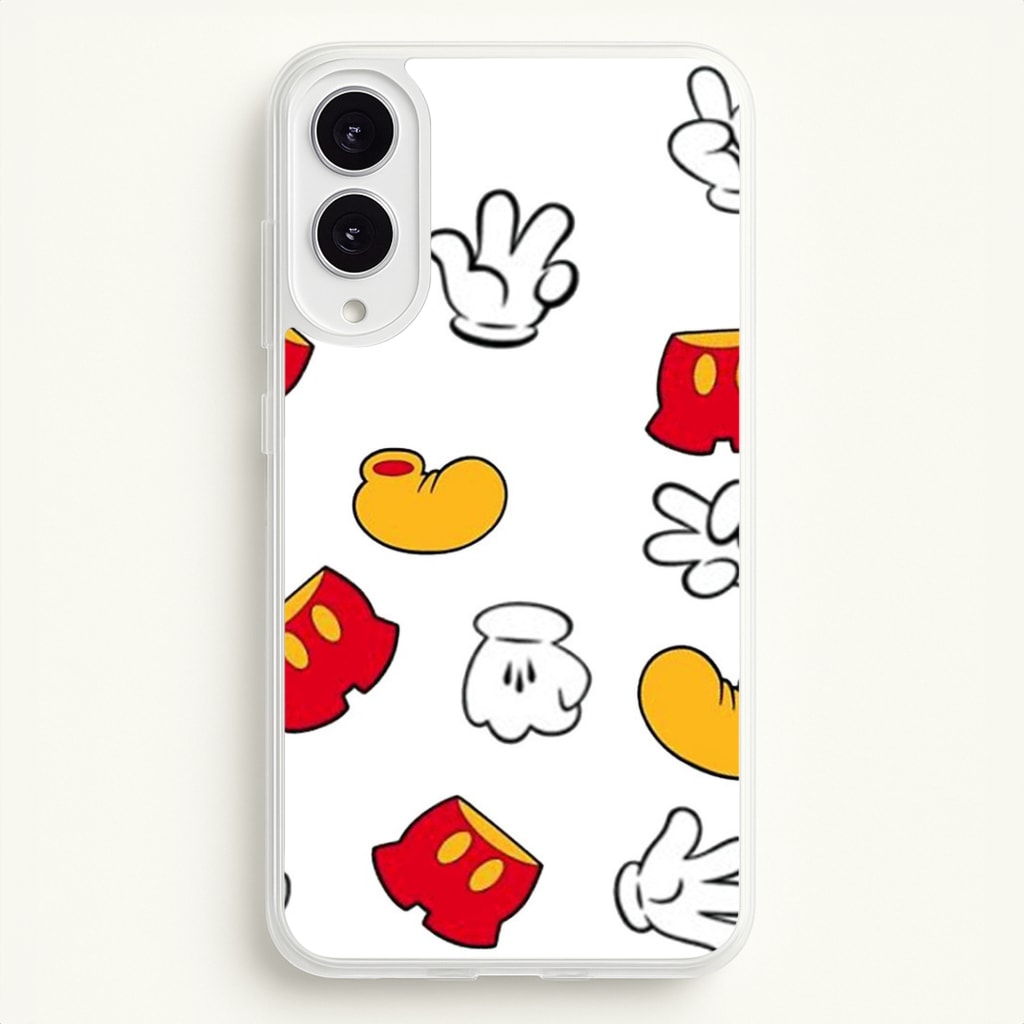 Mouse Gloves, Shorts and Shoes Phone Case