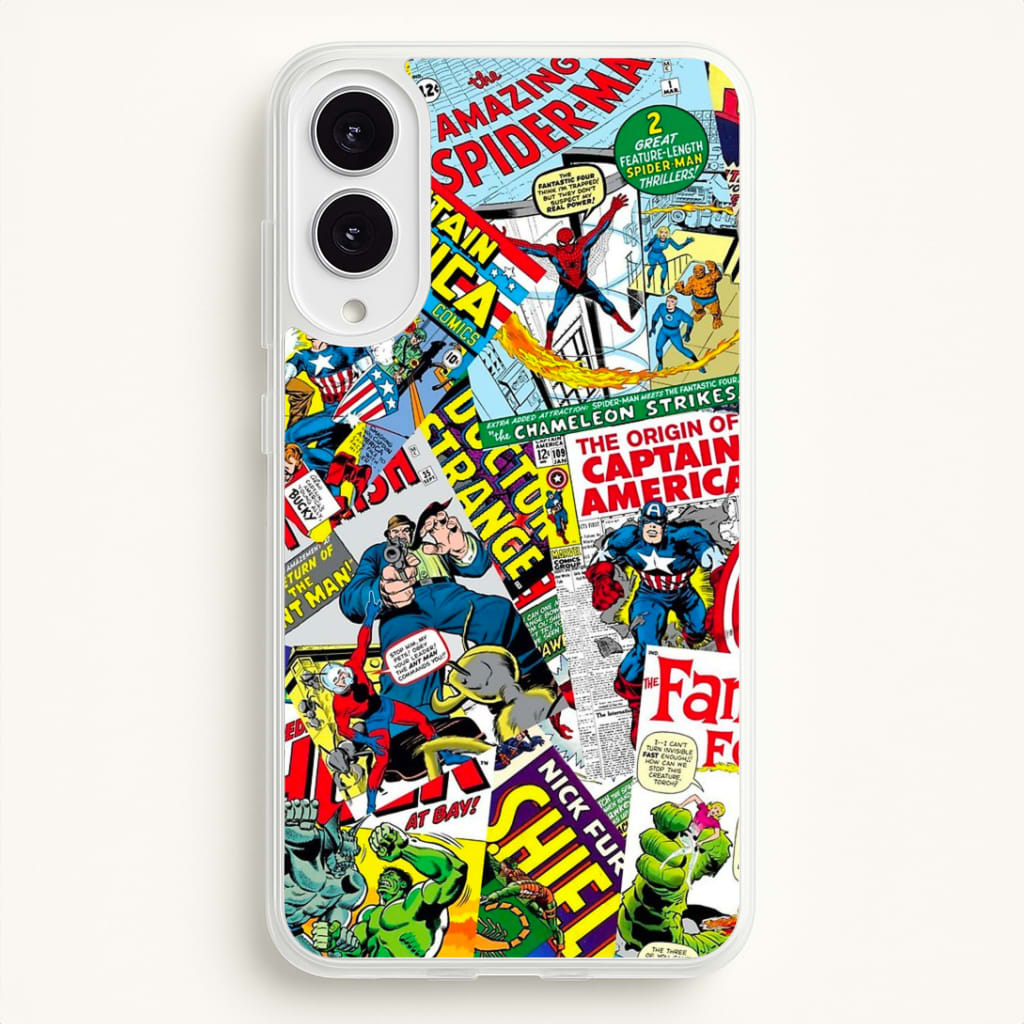 Superhero Comic Comics Pattern Phone Case