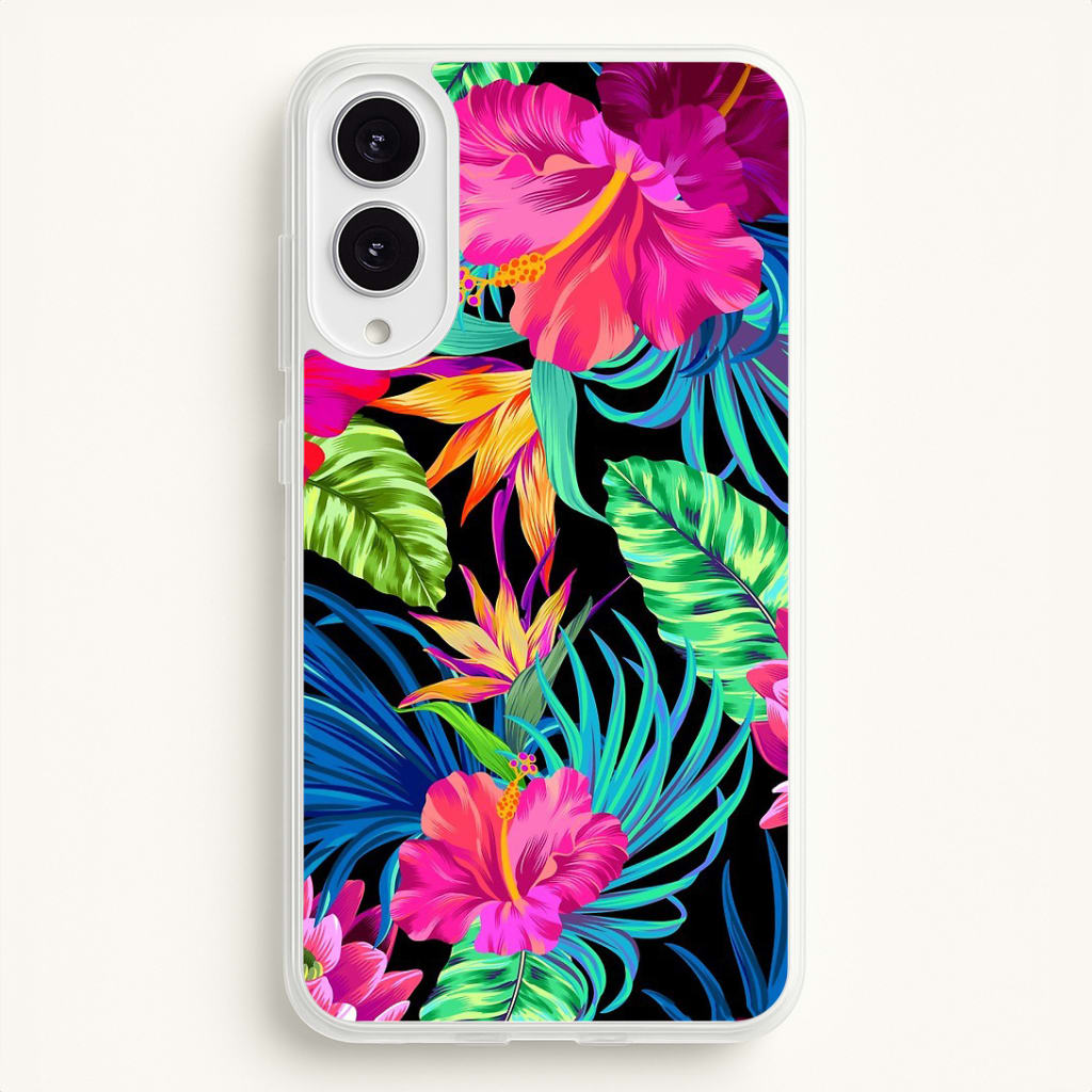 Colourful Hibiscus Pattern Phone Case