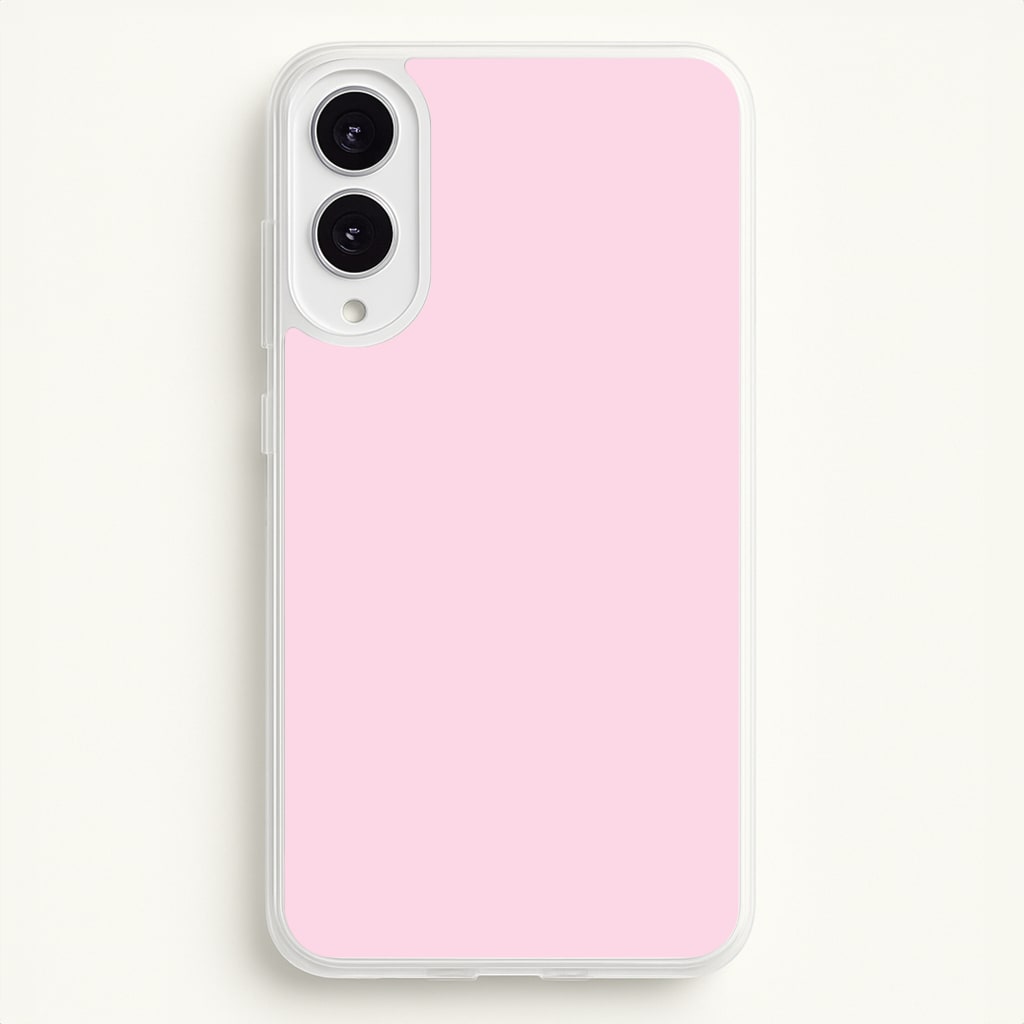Back To Casics - Pretty Pastels - Plain Pink Phone Case