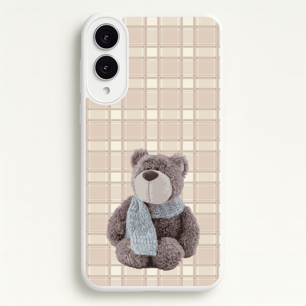 Tartan Teddy Bear Phone Case