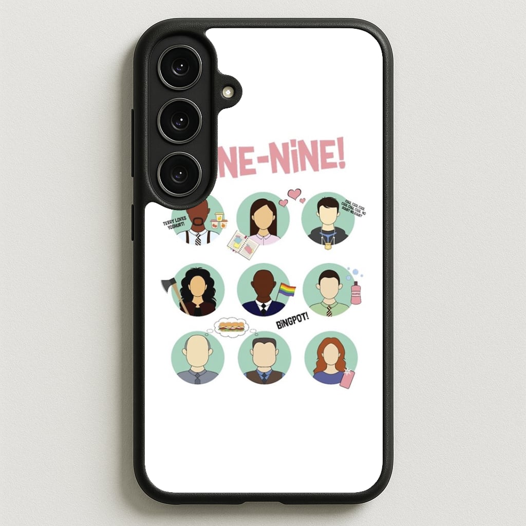 Nine Nine Characters - B99 Phone Case