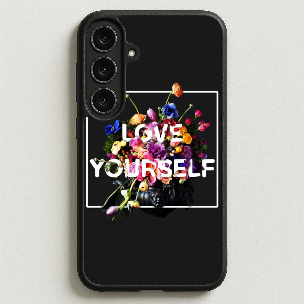 Floral Love Yourself - K Pop Phone Case
