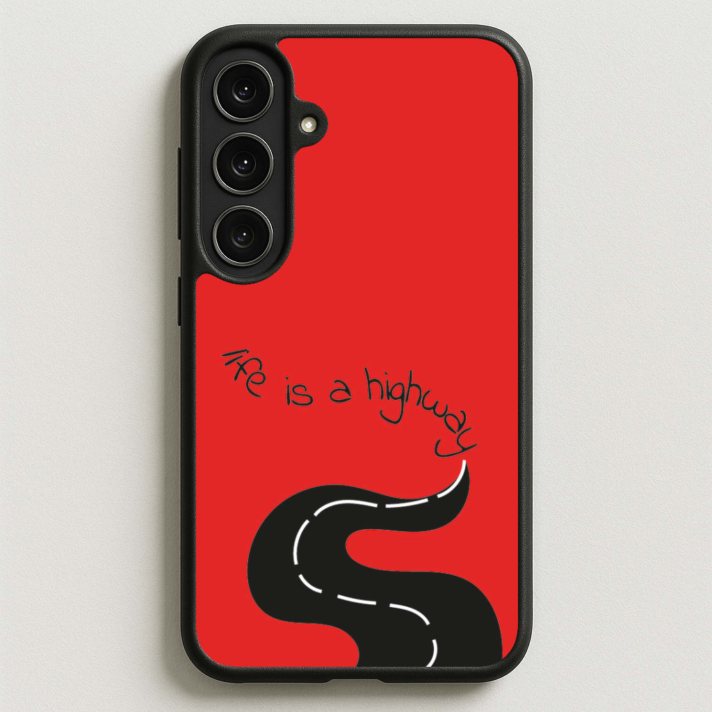 Life Is A Highway - Cars Phone Case