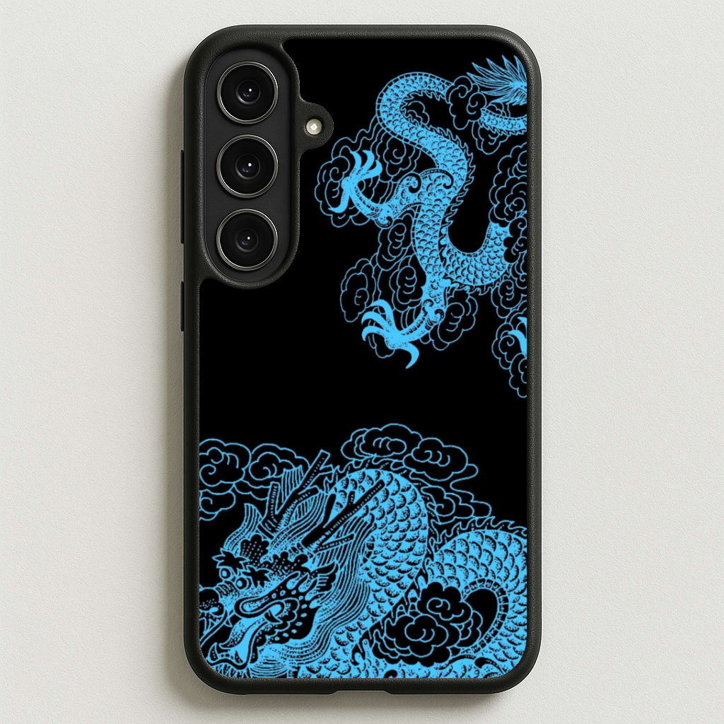 Blue Dragon Phone Case