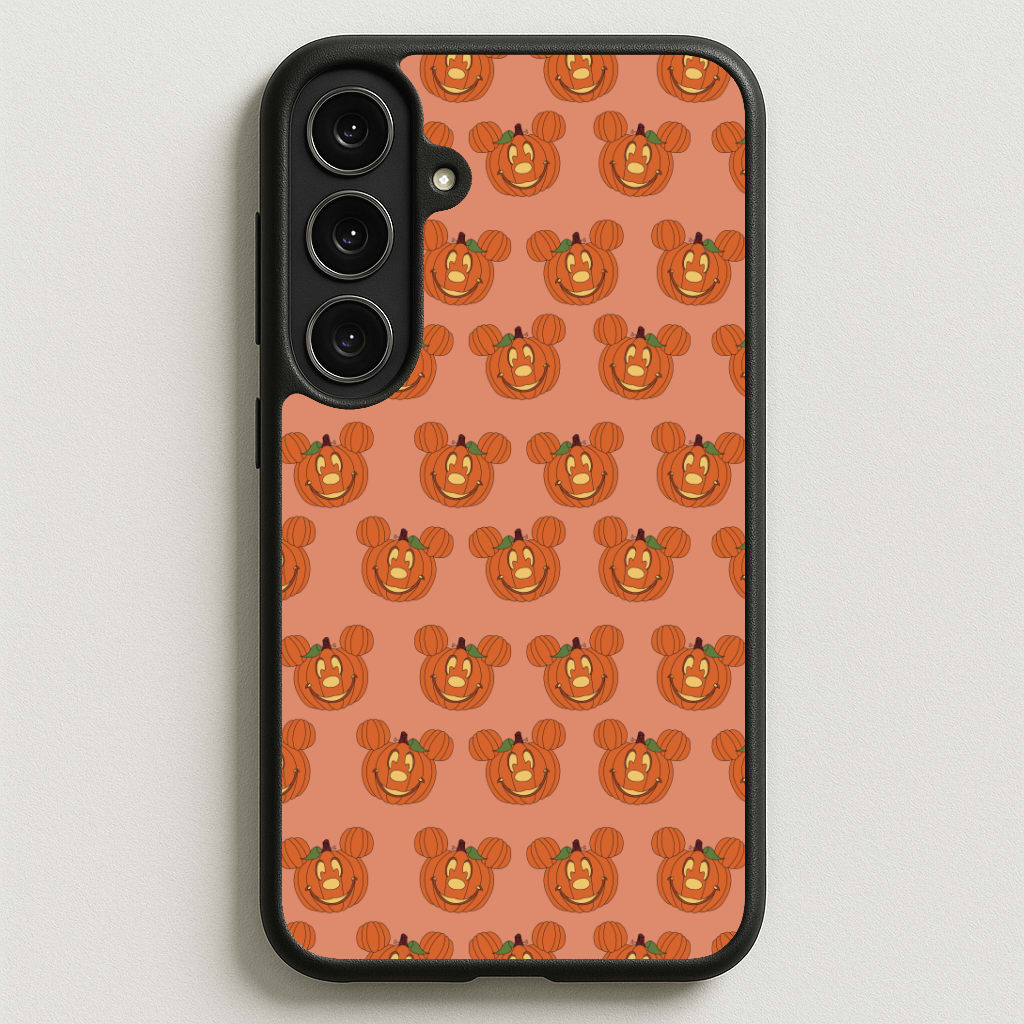 Mouse Pumpkin Pattern Halloween Phone Case