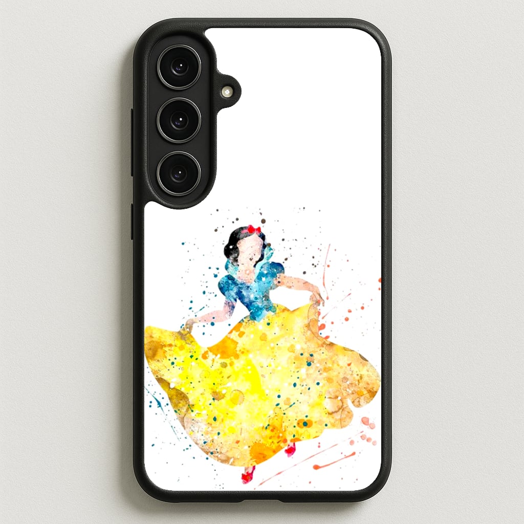 Watercolour Snow White Fairytale Phone Case