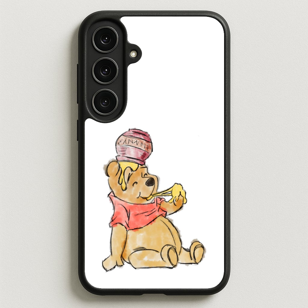 Winnie Sketch Phone Case
