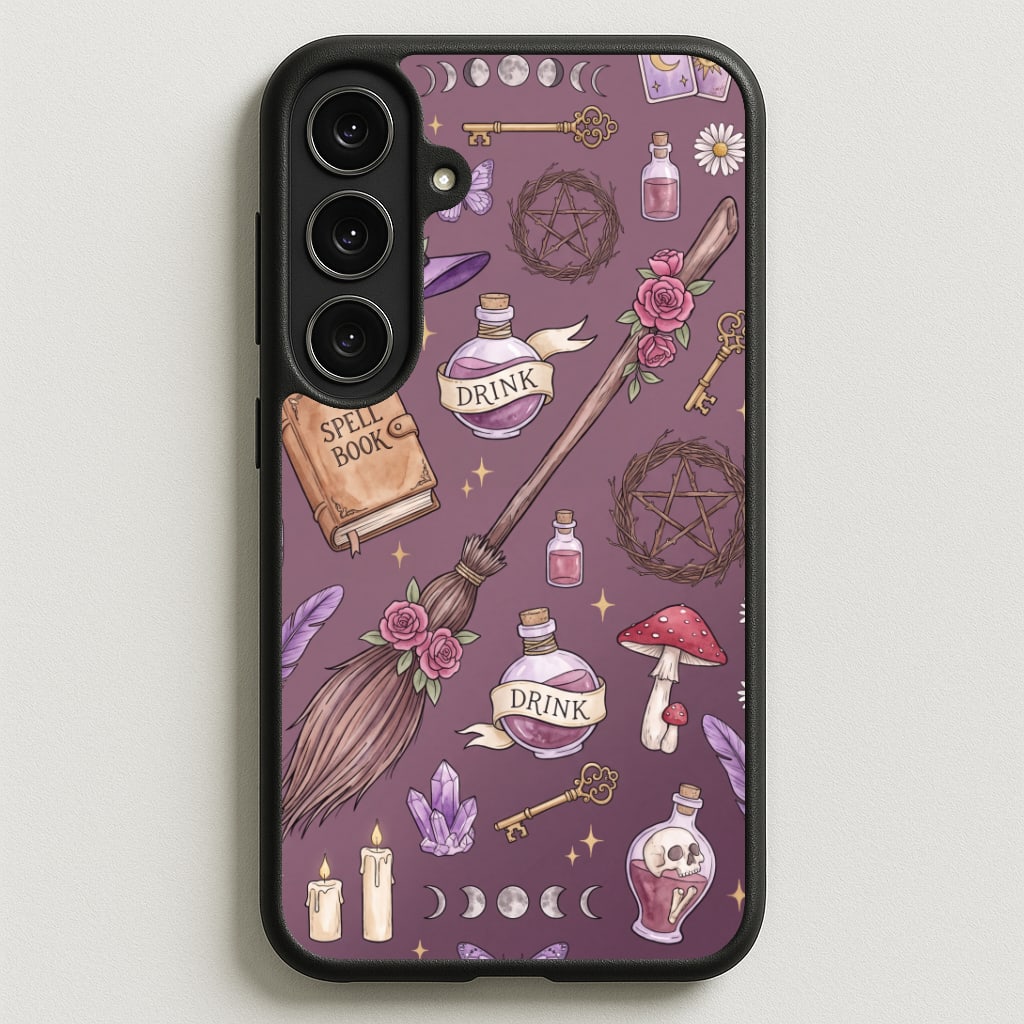 Dusty Violet Witchcraft Phone Case