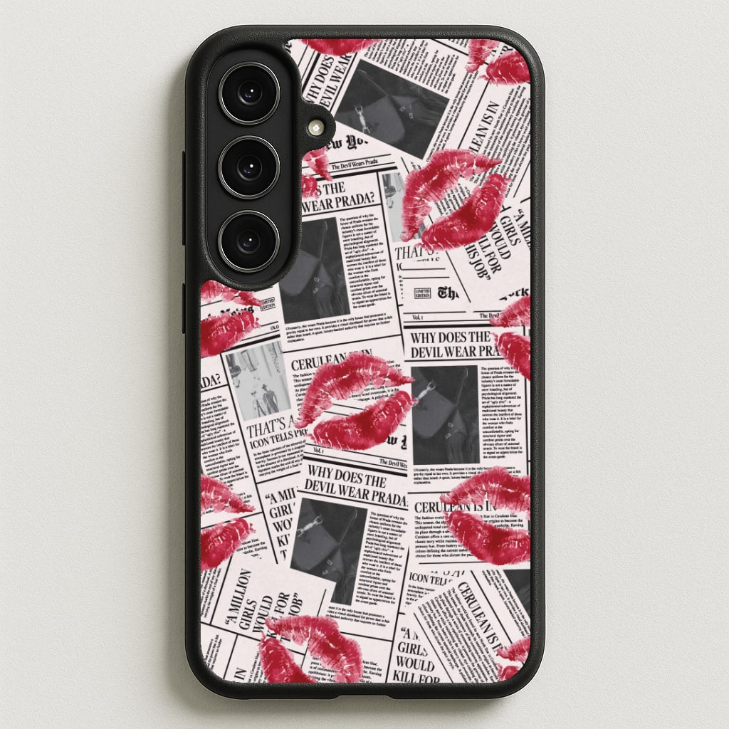 Front Page Kisses Phone Case