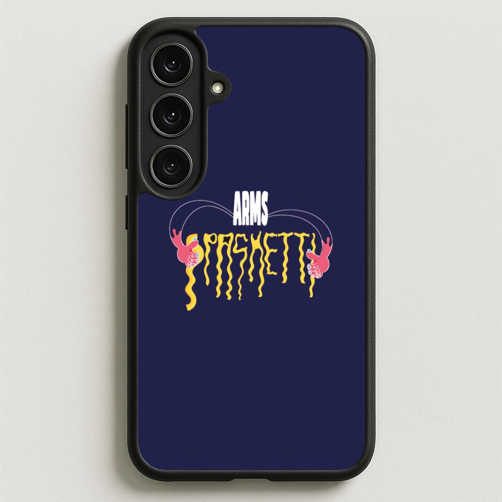 Arms Spaghetti - Dark Blue Phone Case