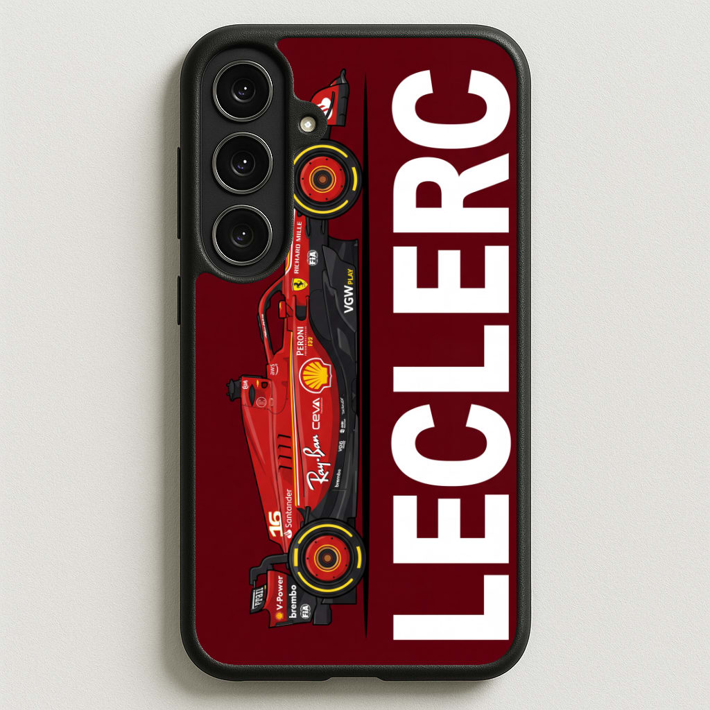 Leclerc Racer Phone Case