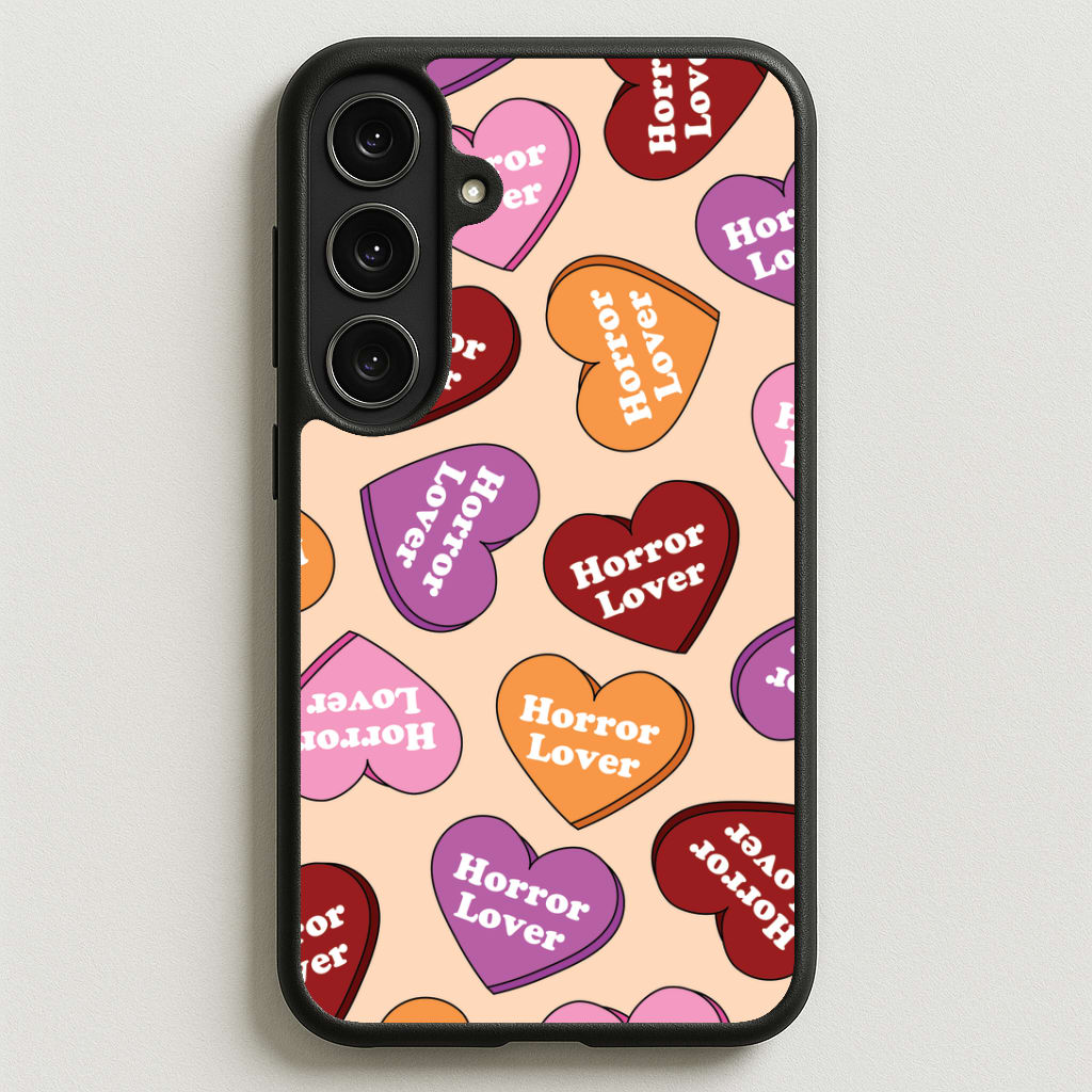 Horror Lover Hearts Pattern Phone Case