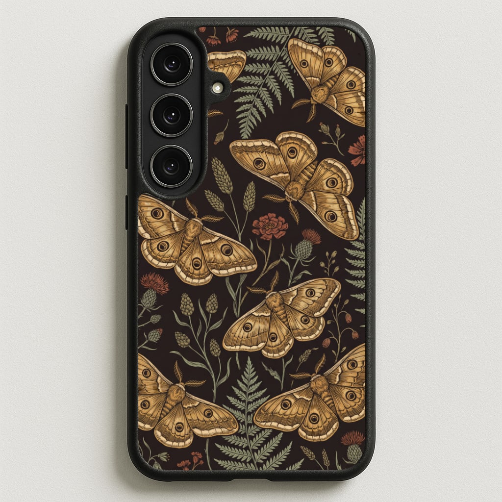 Moth And Moonlight Phone Case