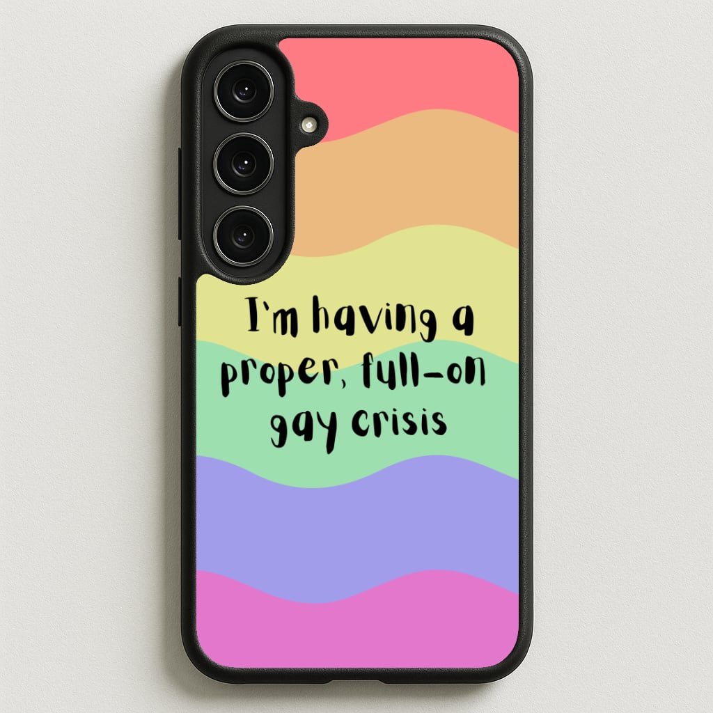 Gay Crisis - Heart TV Phone Case