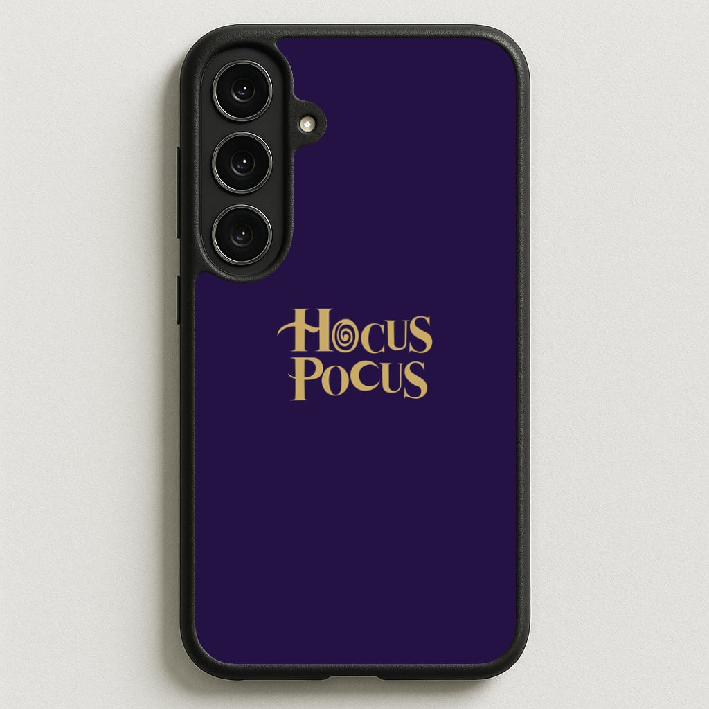 Text - Hocus Halloween Phone Case
