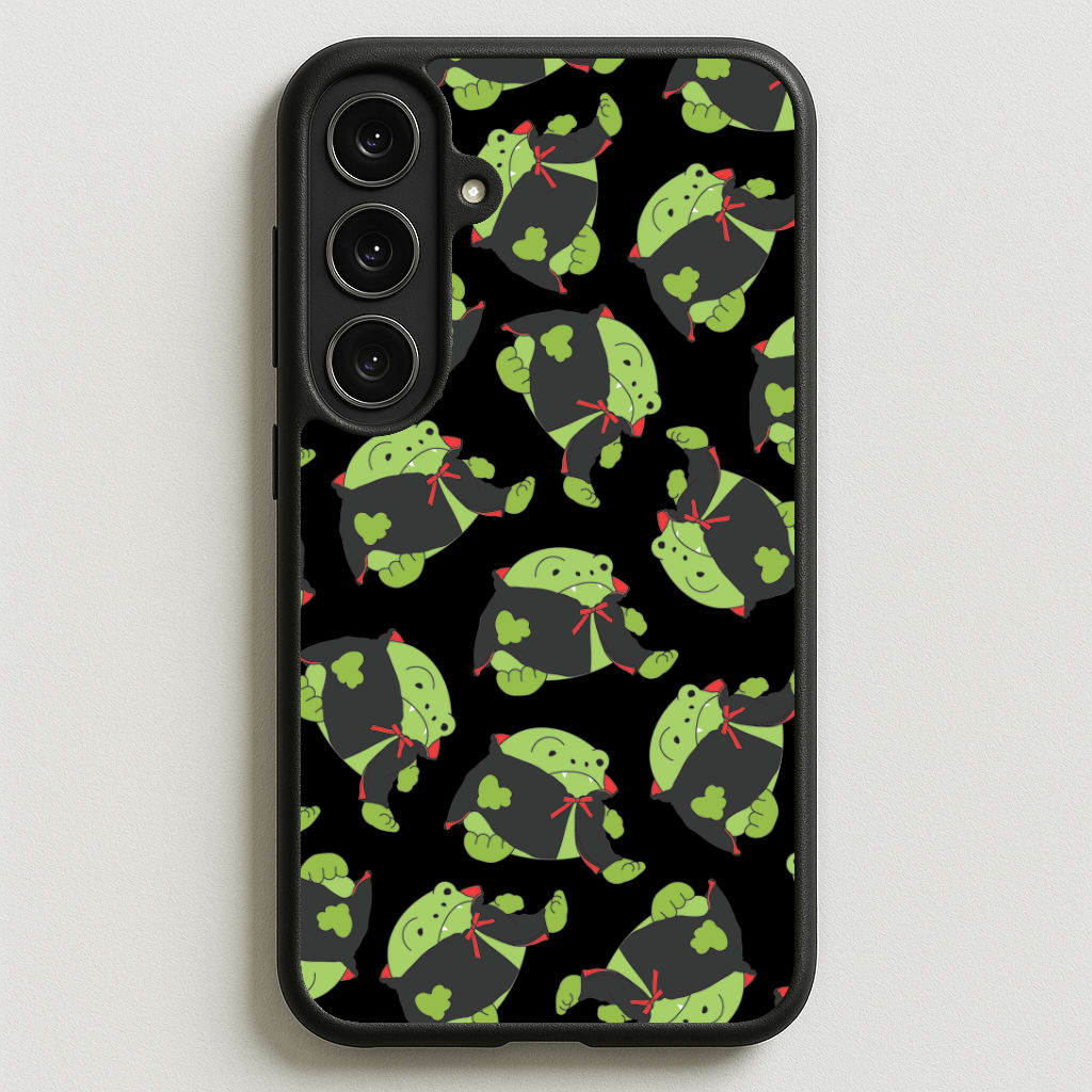 Vampire Frog Pattern - Halloween Phone Case
