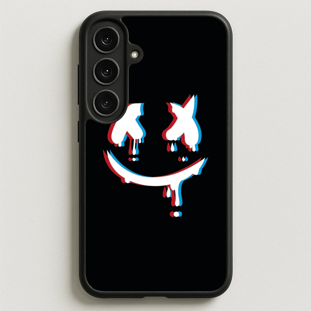 Blue Blur - White Helmet DJ Phone Case