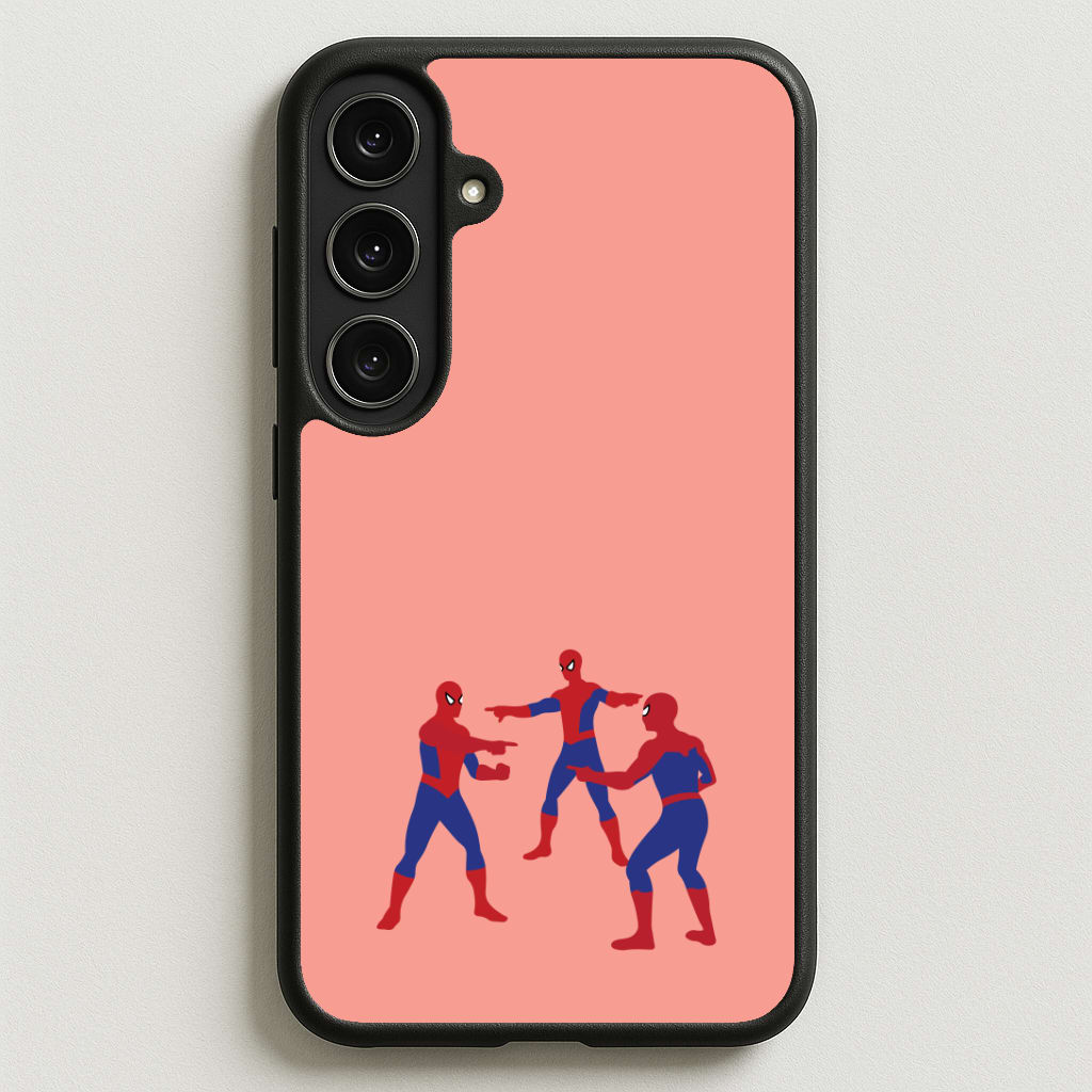 Spider Hero Pointing Meme Phone Case