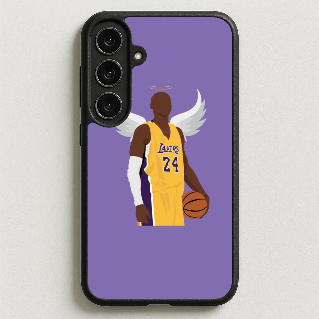 Kobe with wings - Basketball Phone Case