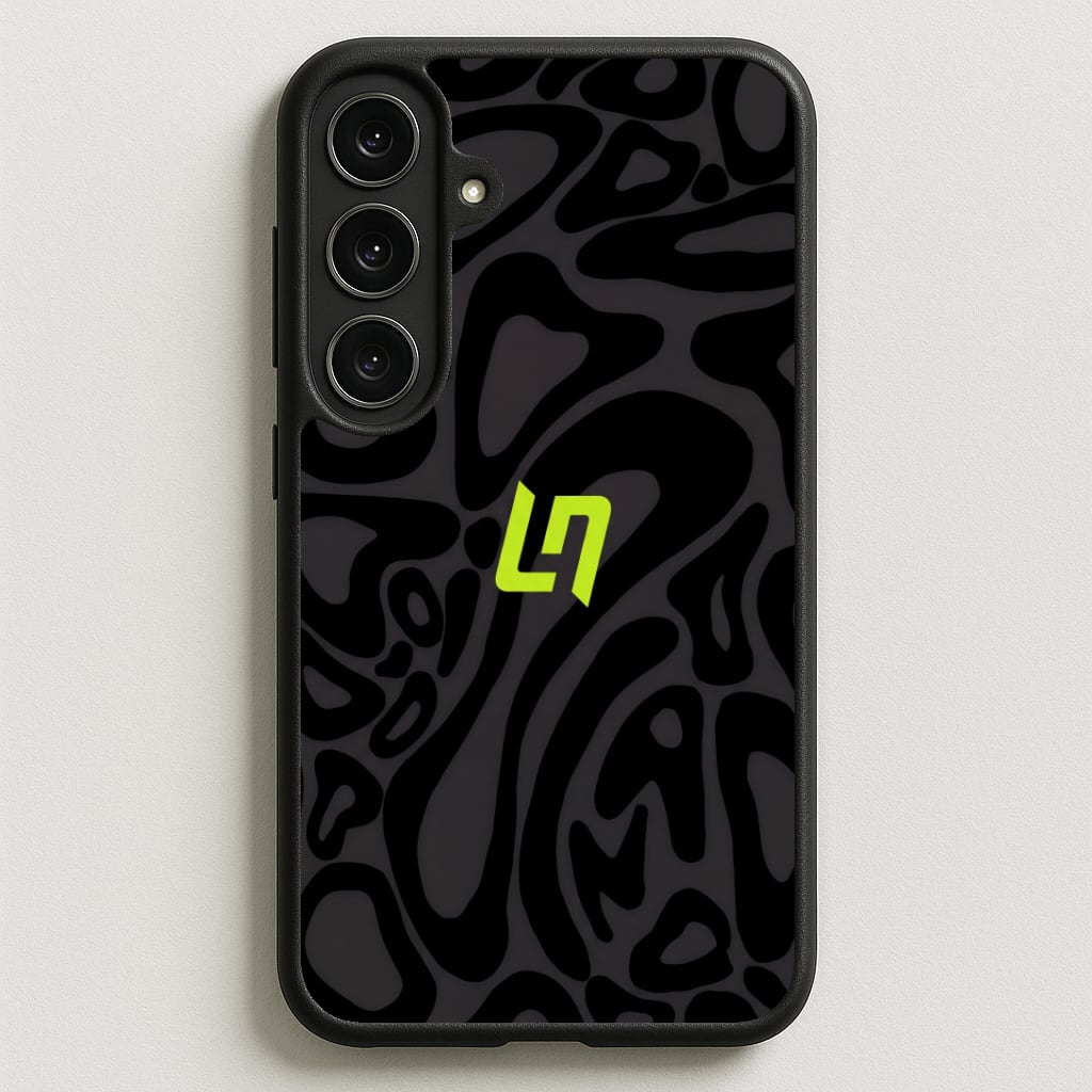 Norris Helmet Pattern - Black Phone Case