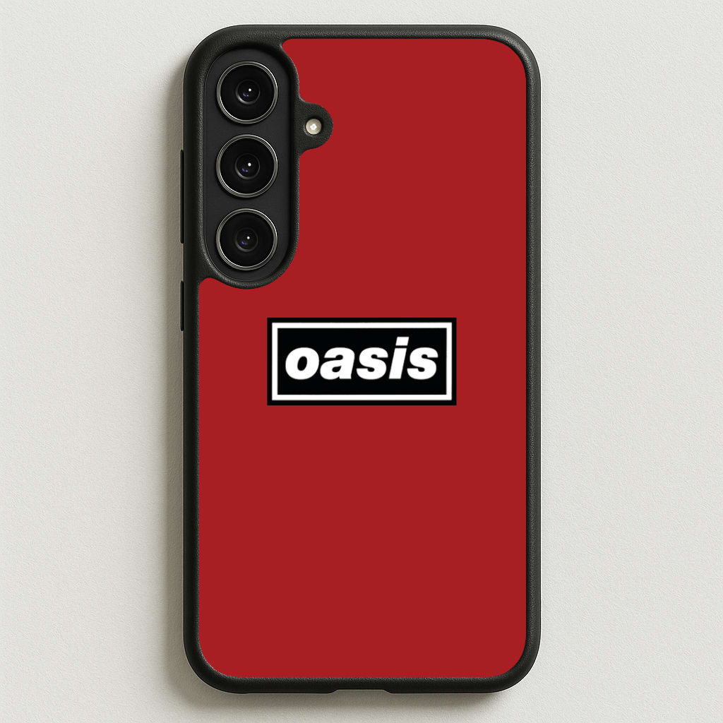 Band Name Red Phone Case