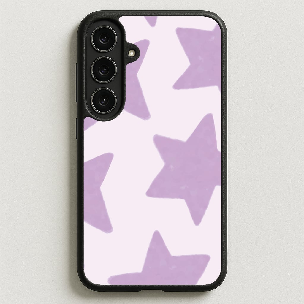 Lilac Stars Phone Case