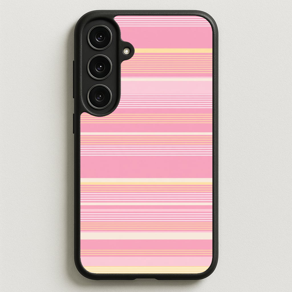 Blush Butter Stripes Phone Case
