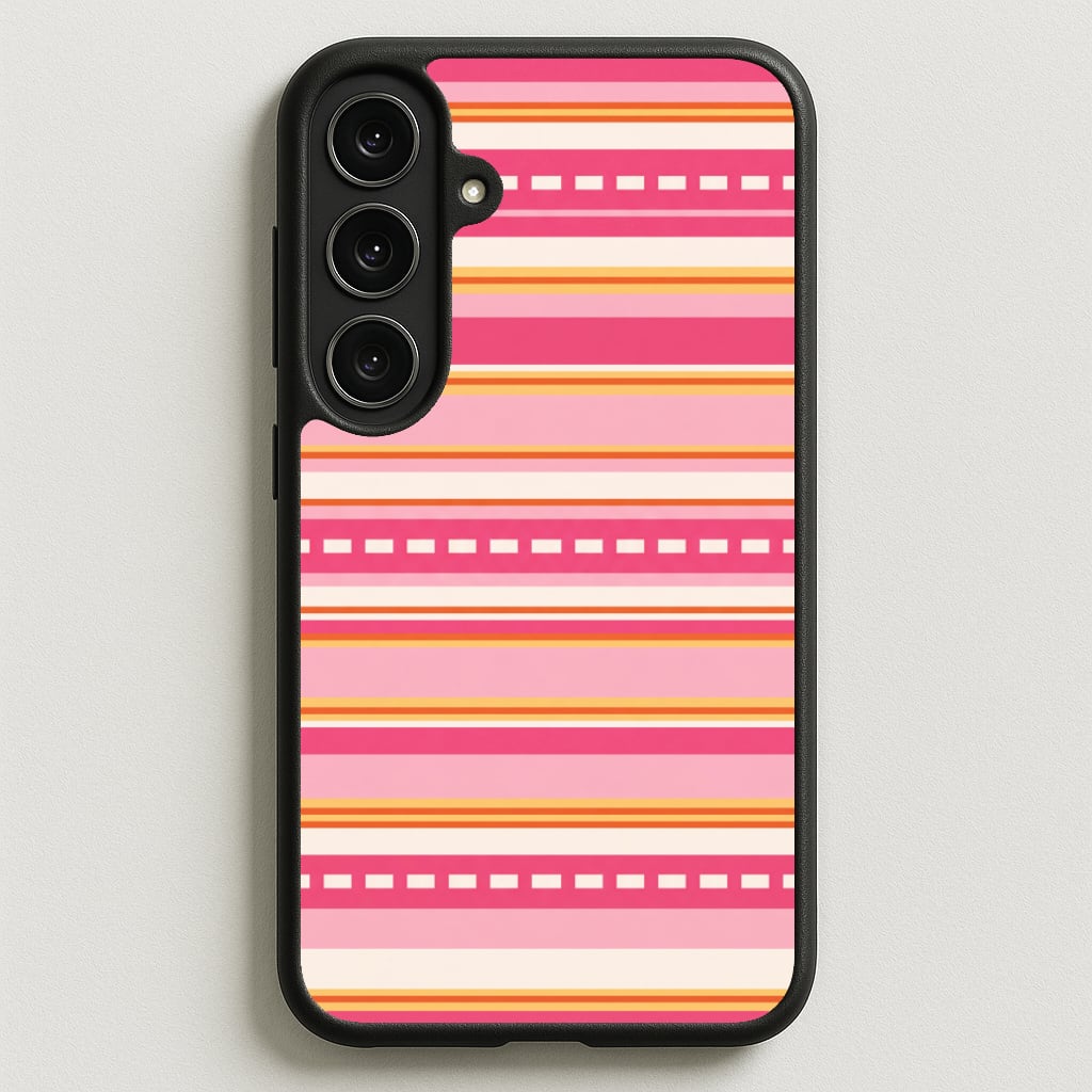 Sunset Stripe Bands Phone Case