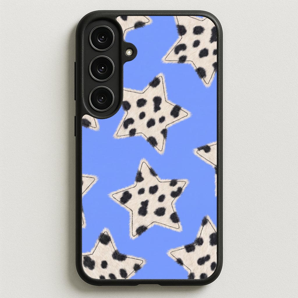 Fuzzy Cow Stars Phone Case