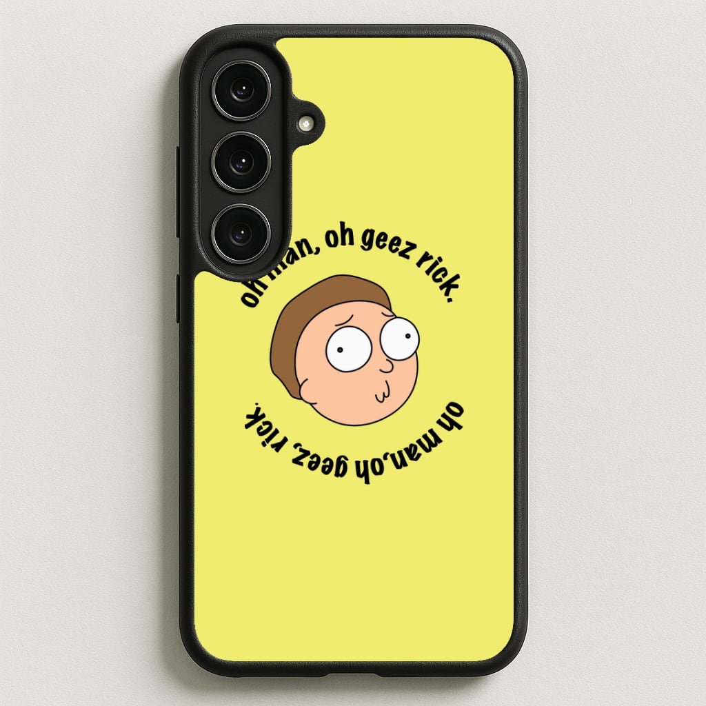 Oh man, oh geez Rick - RAM Phone Case