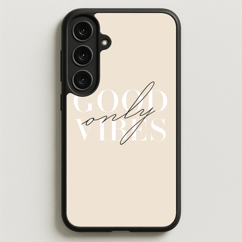 Good Vibes Only Phone Case