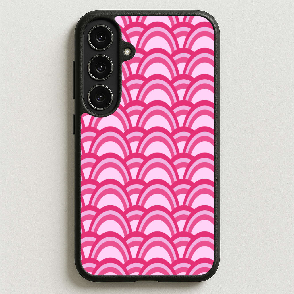 Purple Pink Abstract Pattern Phone Case