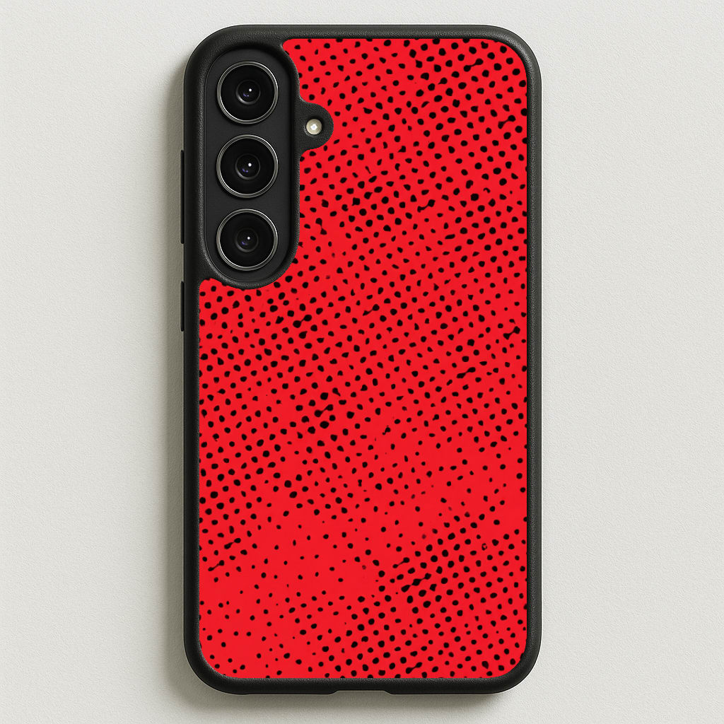 Red Comic Pattern Phone Case